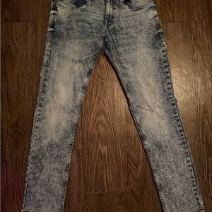 Men's Stylish Acid Wash Skinny Jeans